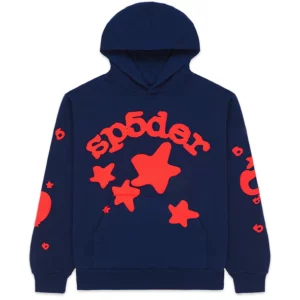 Navy Blue 555 Hoodies