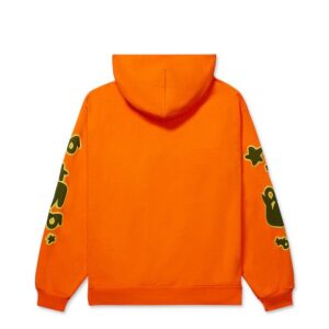 Orange Sp5der Hoodie