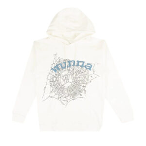 Sp5der x Gunnar Wunna Hoodie White